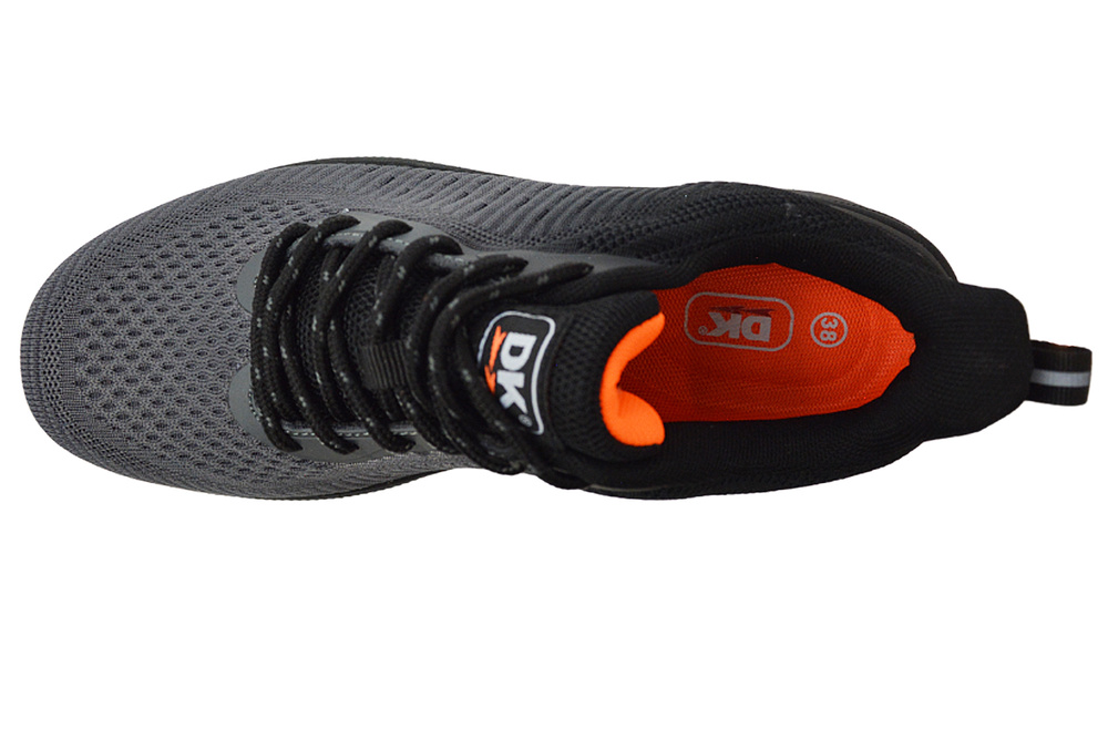 Półbuty sportowe DK VB16901 Zero szaro - czarne