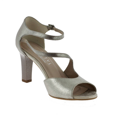 Skórzane sandały z odkrytymi palcami Kotyl