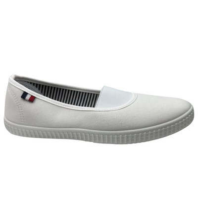 Tenisówki białe czeszki wsuwane z gumką