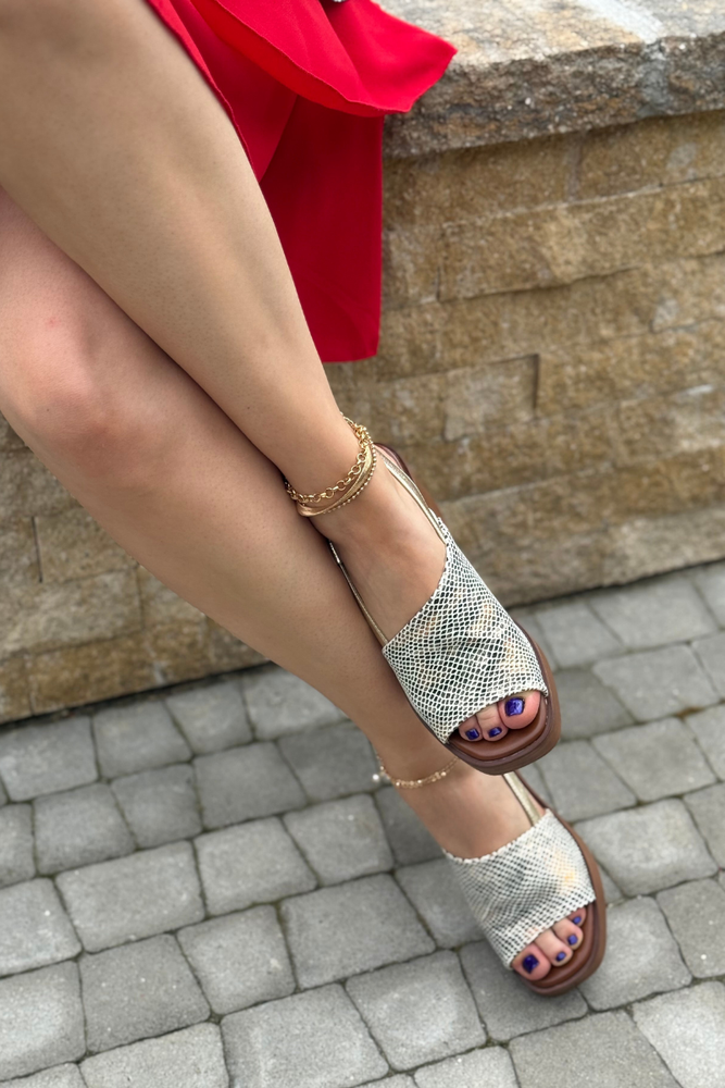 Золоті сліпони на гумці