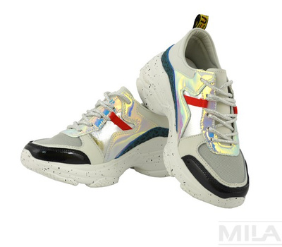 T. Sokolski Кросівки FLY W20-05 біло-сріблясті