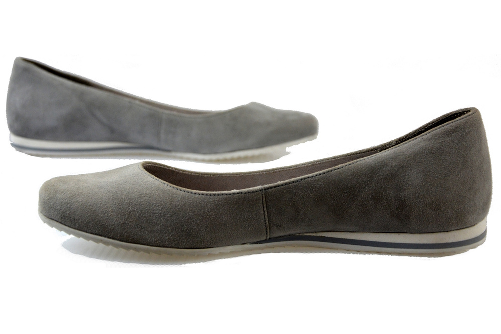 Baleriny Blu 801351 szare