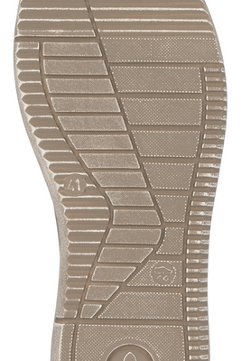 Чоловічі черевики коричневого кольору з нубуку, перфорація Rieker