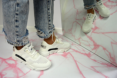 Sneakersy Big Star JJ274271 białe