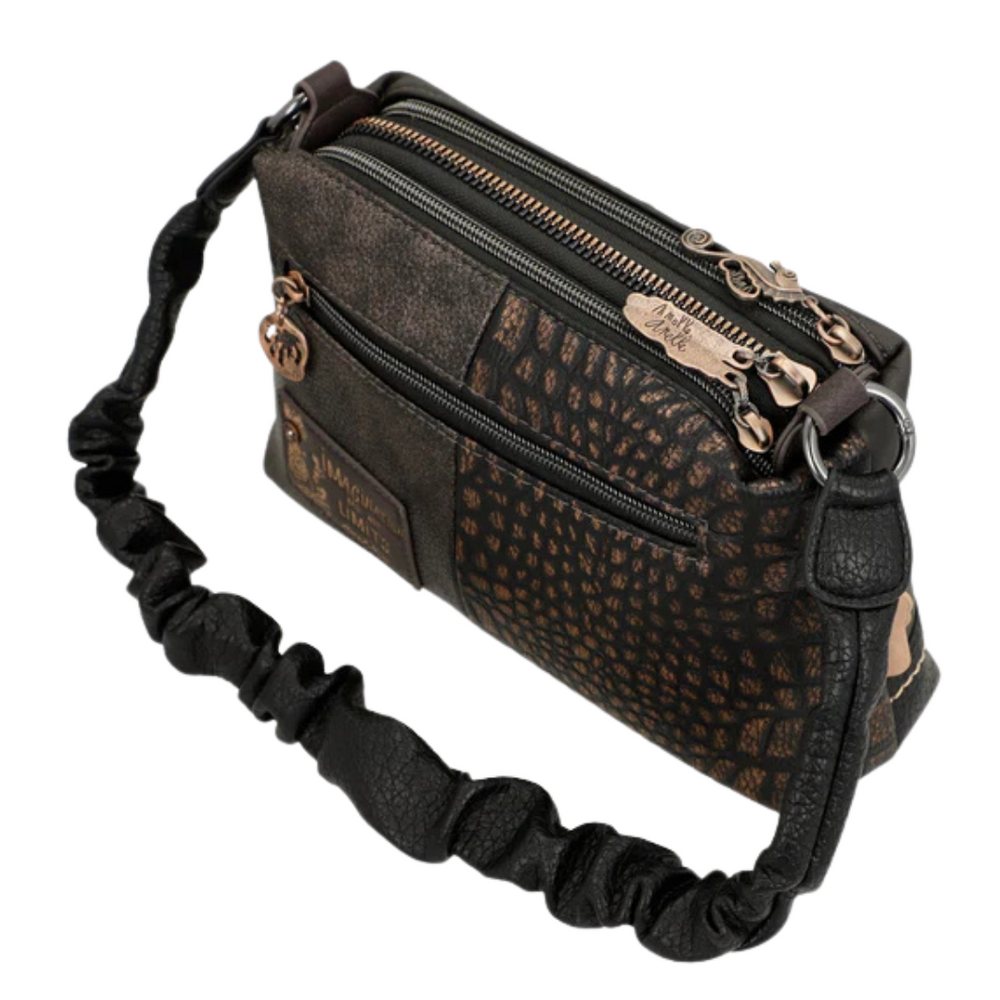 Mała listonoszka trzykomorowa na podwójnym pasku Anekke Dreamverse