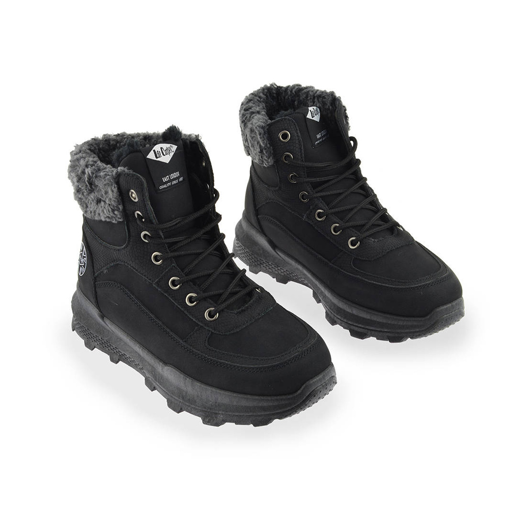 Botki trapery Lee Cooper LCJ-22-44-1362 czarne ocieplane