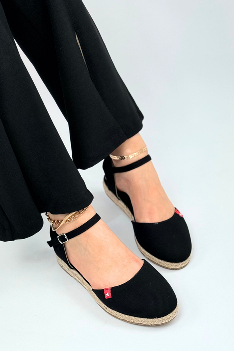 Жіночі чорні замшеві шльопанці на платформі Big Star