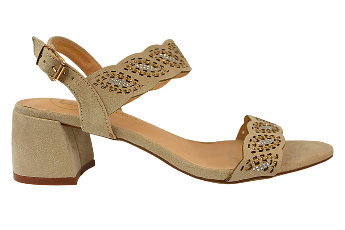 Sandały Filippo DS3606/22 beżowe