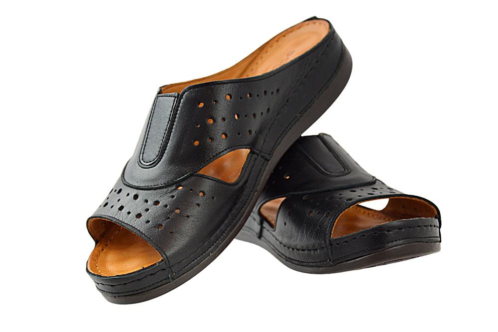 Klapki Boccato 044.315 czarne