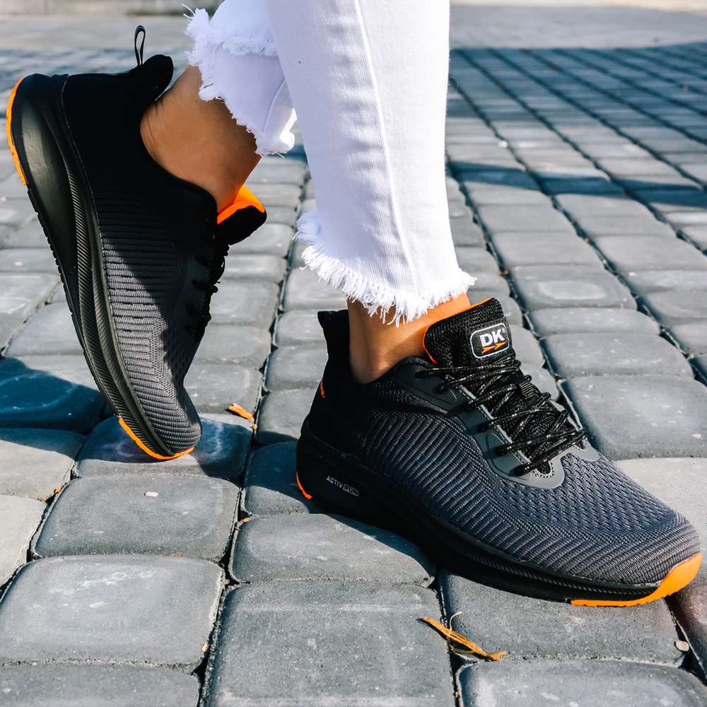 Półbuty sportowe DK VB16901 Zero szaro - czarne