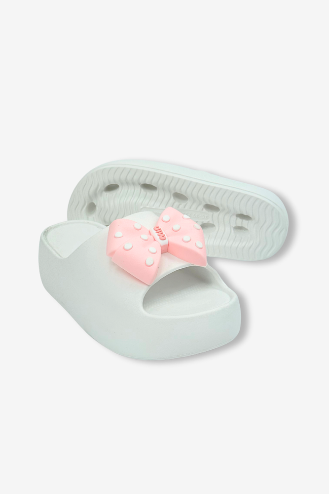 Бежеві шльопанці для басейну з регульованим ремінцем