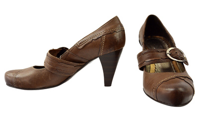 Czółenka Piotr Suchecki & Syn 277 brązowe