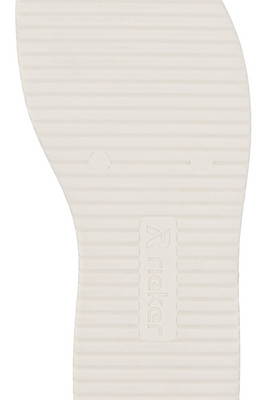 Brązowe sandały skórzane na platformie Rieker