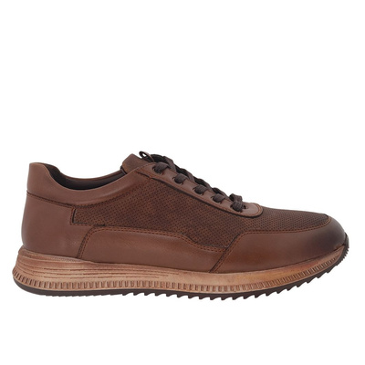 Półbuty sportowe męskie rudy T.Sokolski