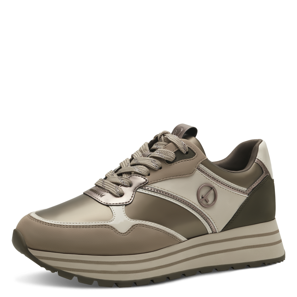 Buty sportowe damskie olive comb Tamaris