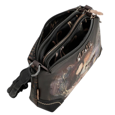 Mała listonoszka trzykomorowa na podwójnym pasku Anekke Dreamverse