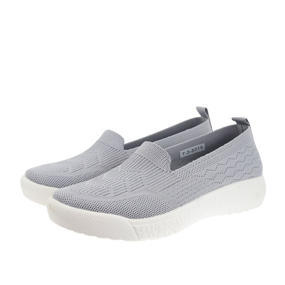 Сірі сліпони з візерунками Skotnicki