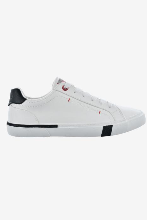 Чоловічі кросівки Cross Jeans білі з екошкіри