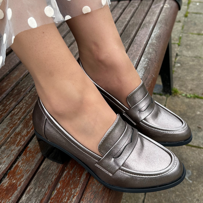 Платинові туфлі на колодці M. Daszyński