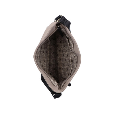 Mała beżowa listonoszka na ramię Rieker