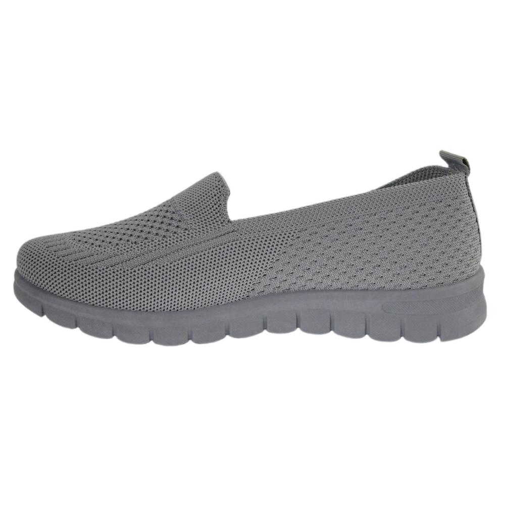 Tenisówki damskie szare wsuwane Potocki