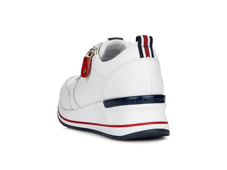 Sneakersy Remonte D3207-80 białe