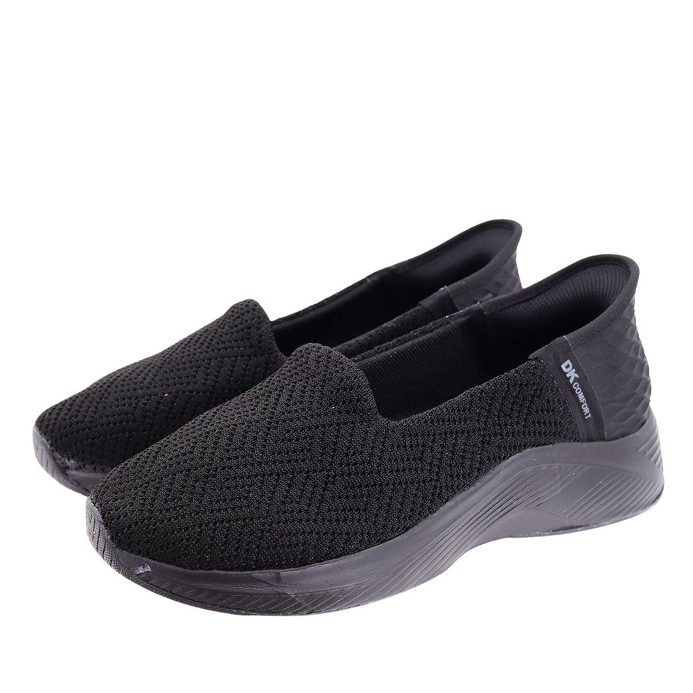 Buty damskie sportowe czarne DK