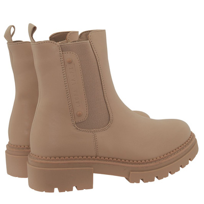 Botki damskie taupe La.fi