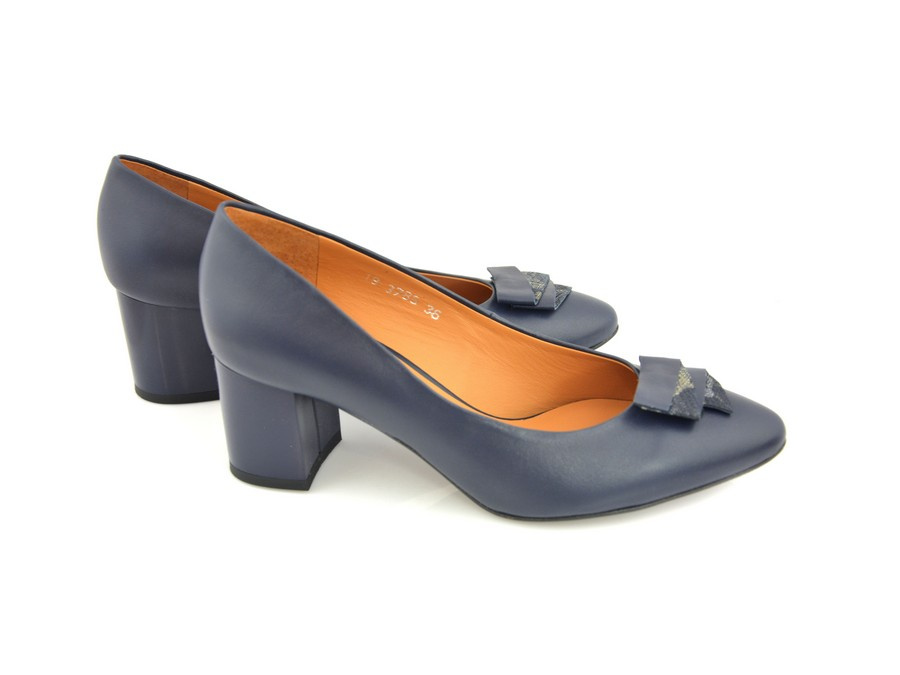 Темно-сині туфлі ANIS 3785