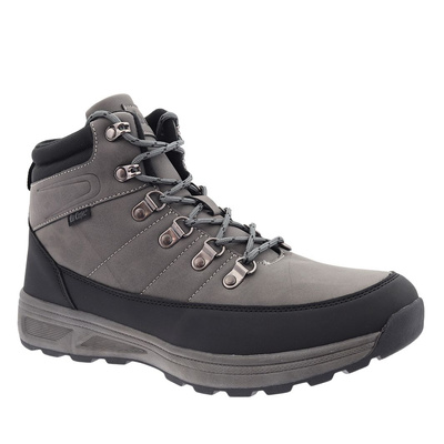 Trekkingi męskie szare sznurowane Lee Cooper