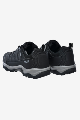 Solidne sneakersy męskie czarne z ekoskóry Big Star