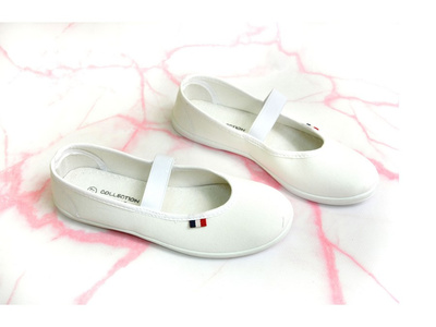 Czeszki tenisówki damskie białe DD1911