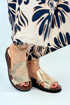 Золоті сліпони на гумці