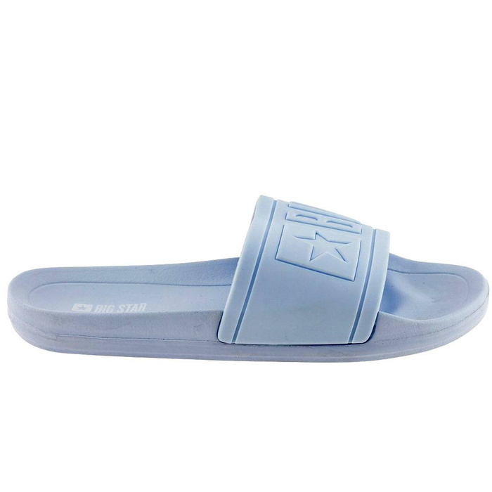 Світло-блакитні жіночі шльопанці Big Star