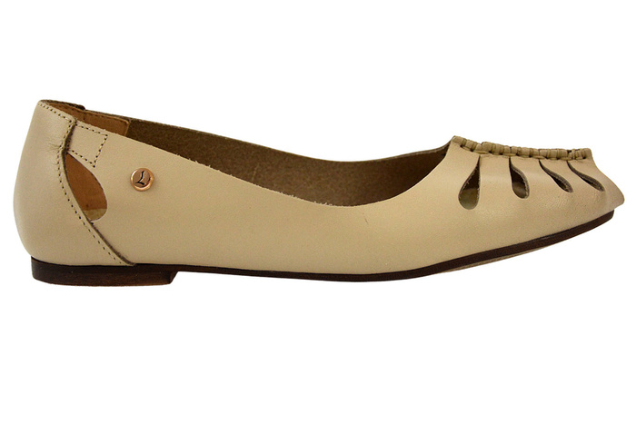 Бежеві балетки Lemar 10009