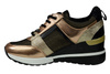Sneakersy Vinceza 22-10742 czarno - złote