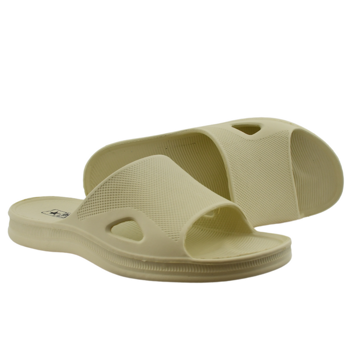 Бежеві молодіжні шльопанці Новини