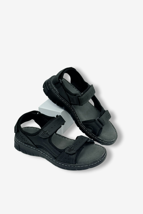 Чорні чоловічі босоніжки McKeylor