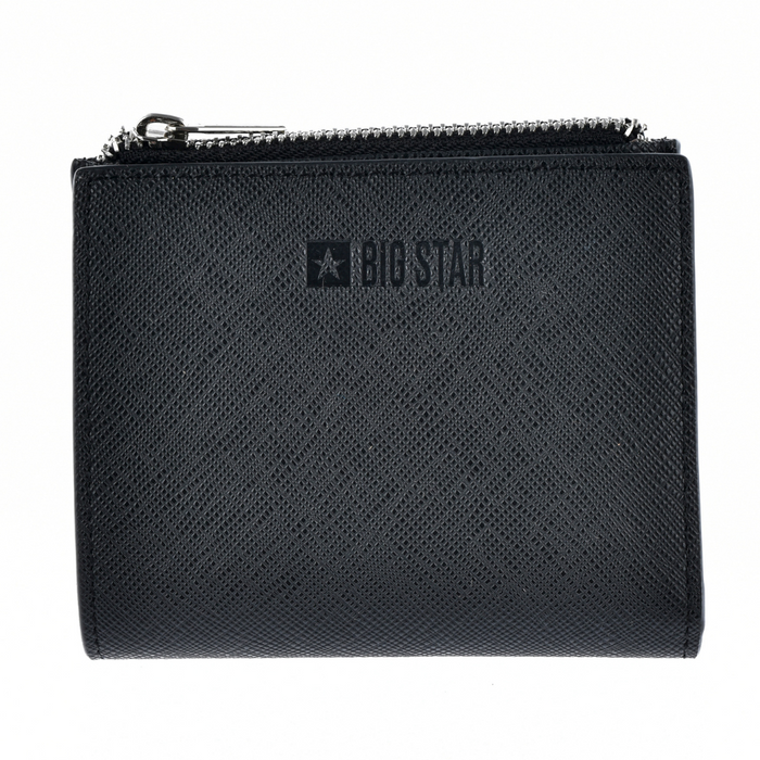 Чорний гаманець для монет із замком Big Star