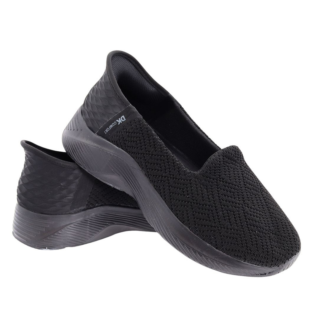 Buty damskie sportowe czarne DK