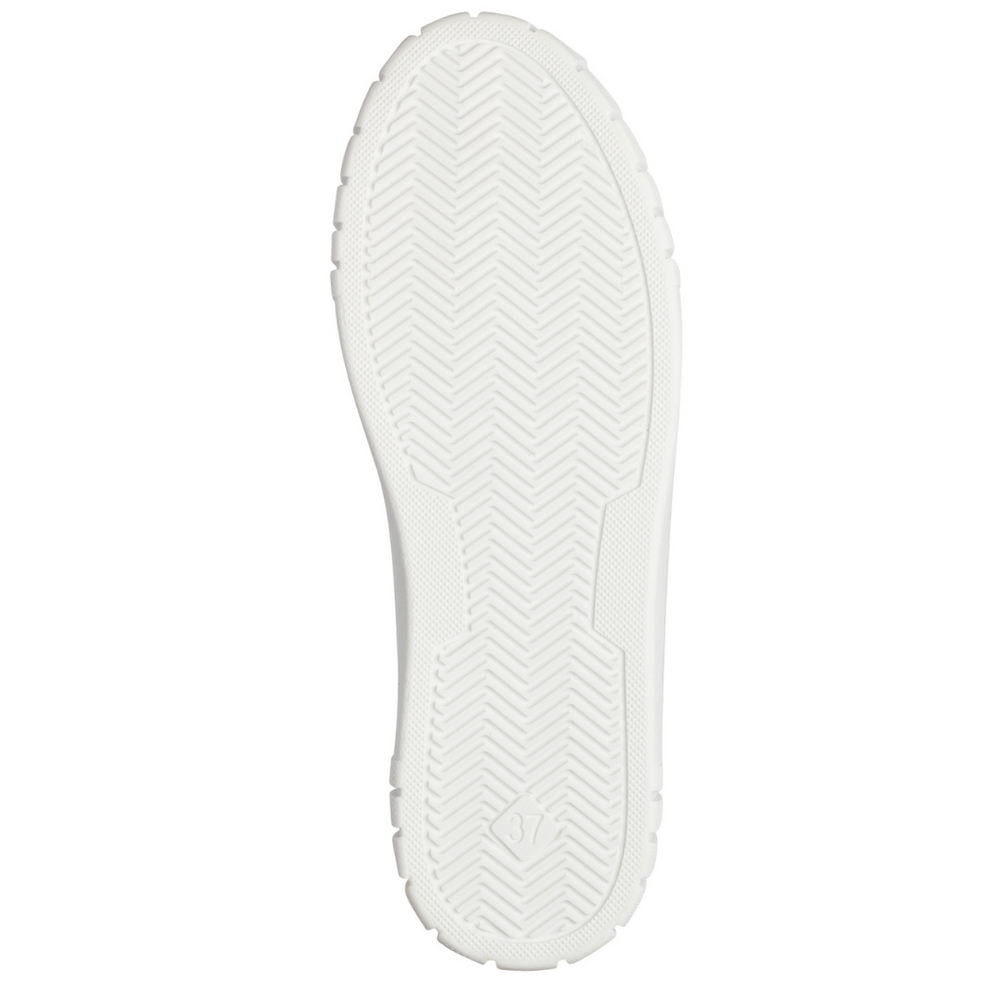 Білі жіночі кросівки на платформі Marco Tozzi