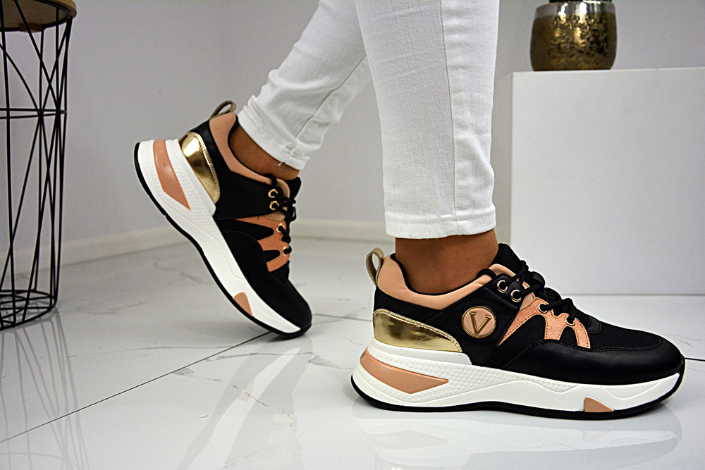Sneakersy Vinceza 22-10727 czarne