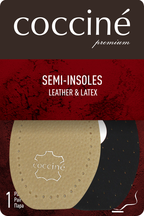 Półwkładka Semi Insoles lateks i skóra