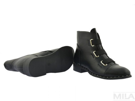 Stylowe botki Filippo z gumką DBT527/18