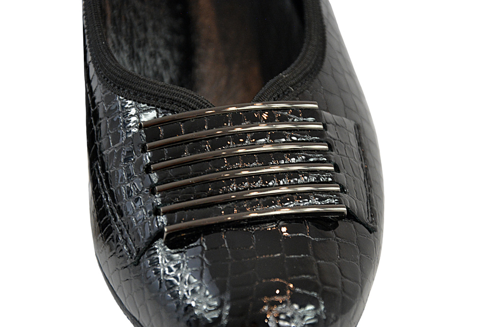 Чорні туфлі на високих підборах KOSTEX 2205 D3525