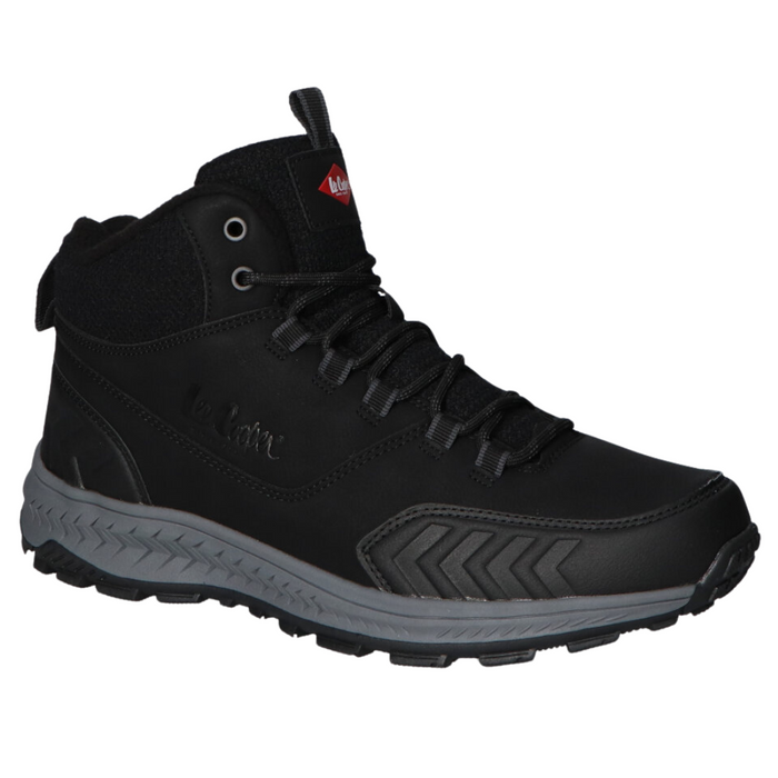 Чорні чоловічі утеплені зимові трекінгові штани Lee Cooper