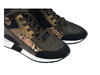 Sneakersy RIEKER N7610-00 brązowo-czarne