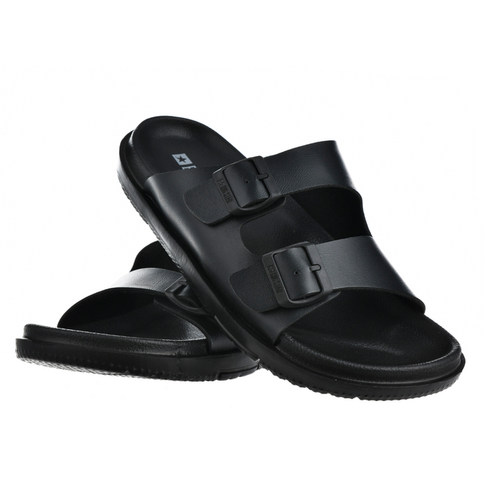 Чорні чоловічі шльопанці з пряжками Big Star