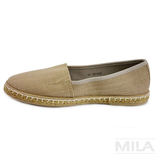 ESPADRYLE COLLECTION PARIS W KOLORZE SŁOMIANYM DD1828-5