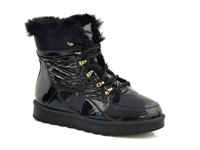 Śniegowce POTOCKI 21-16003 BK czarne